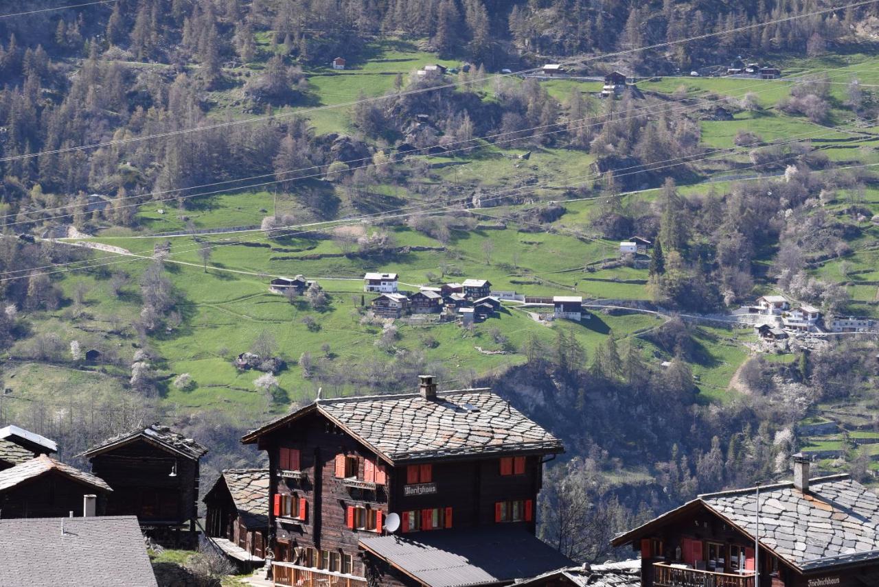 Alte Bock 2.0 Bed & Breakfast Grächen Dış mekan fotoğraf