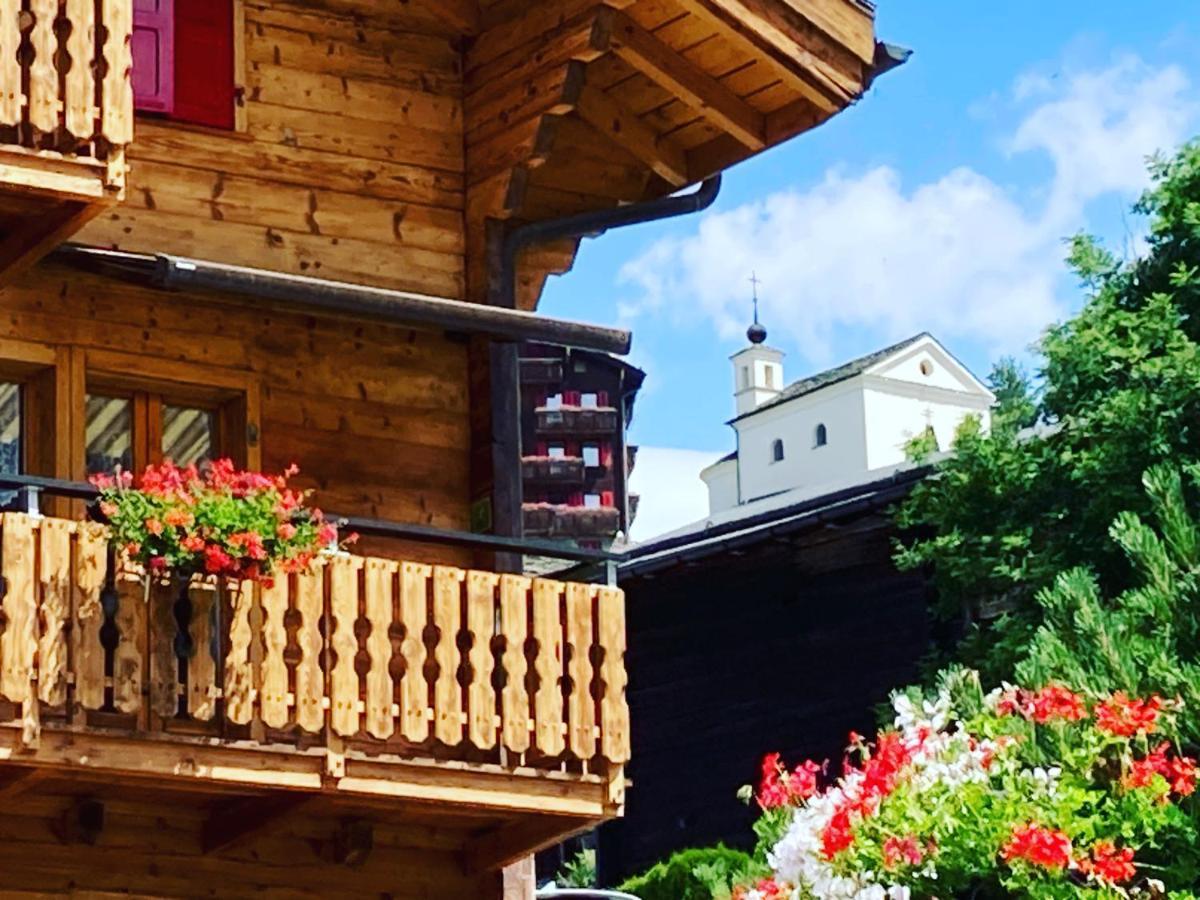 Alte Bock 2.0 Bed & Breakfast Grächen Dış mekan fotoğraf