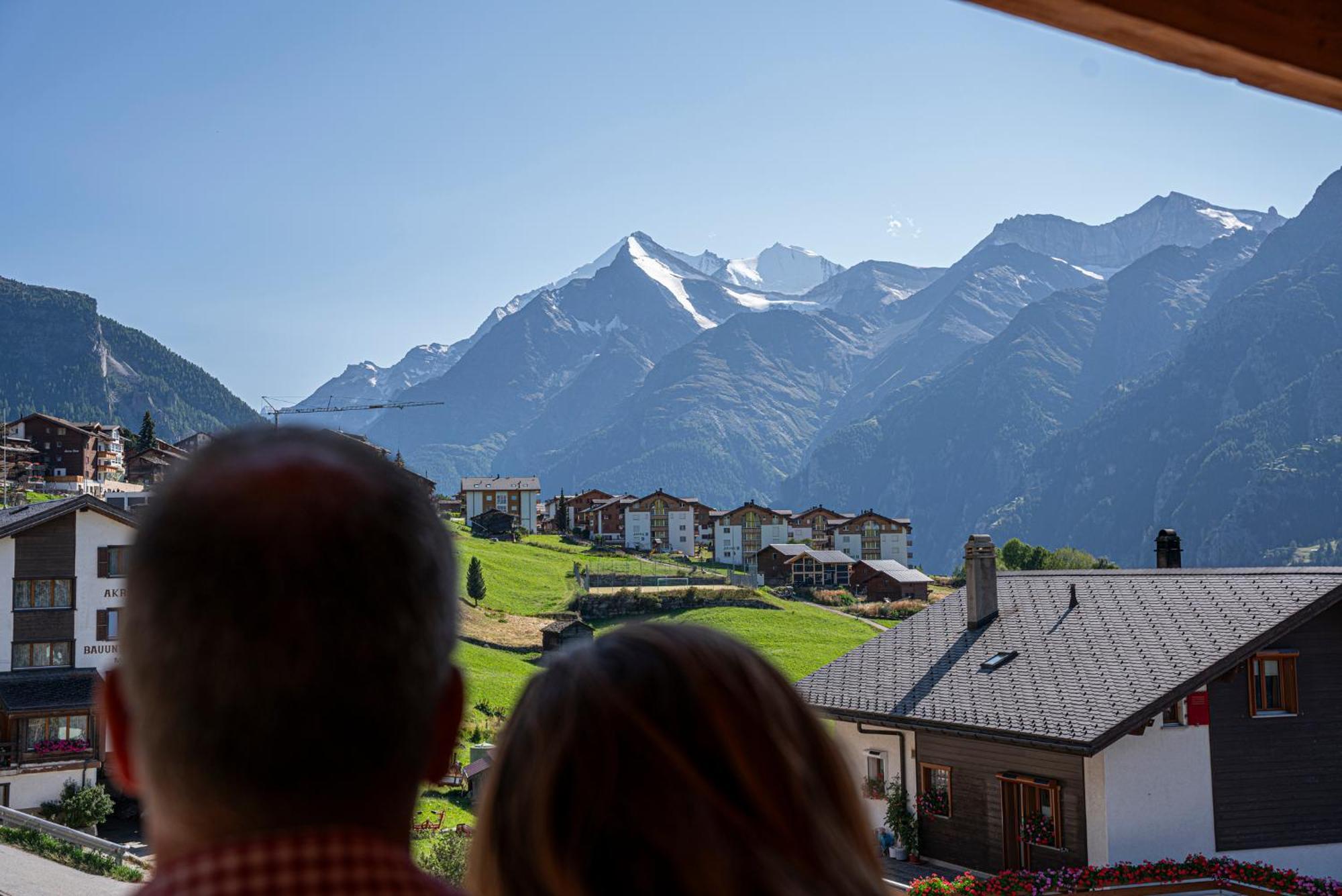 Alte Bock 2.0 Bed & Breakfast Grächen Dış mekan fotoğraf