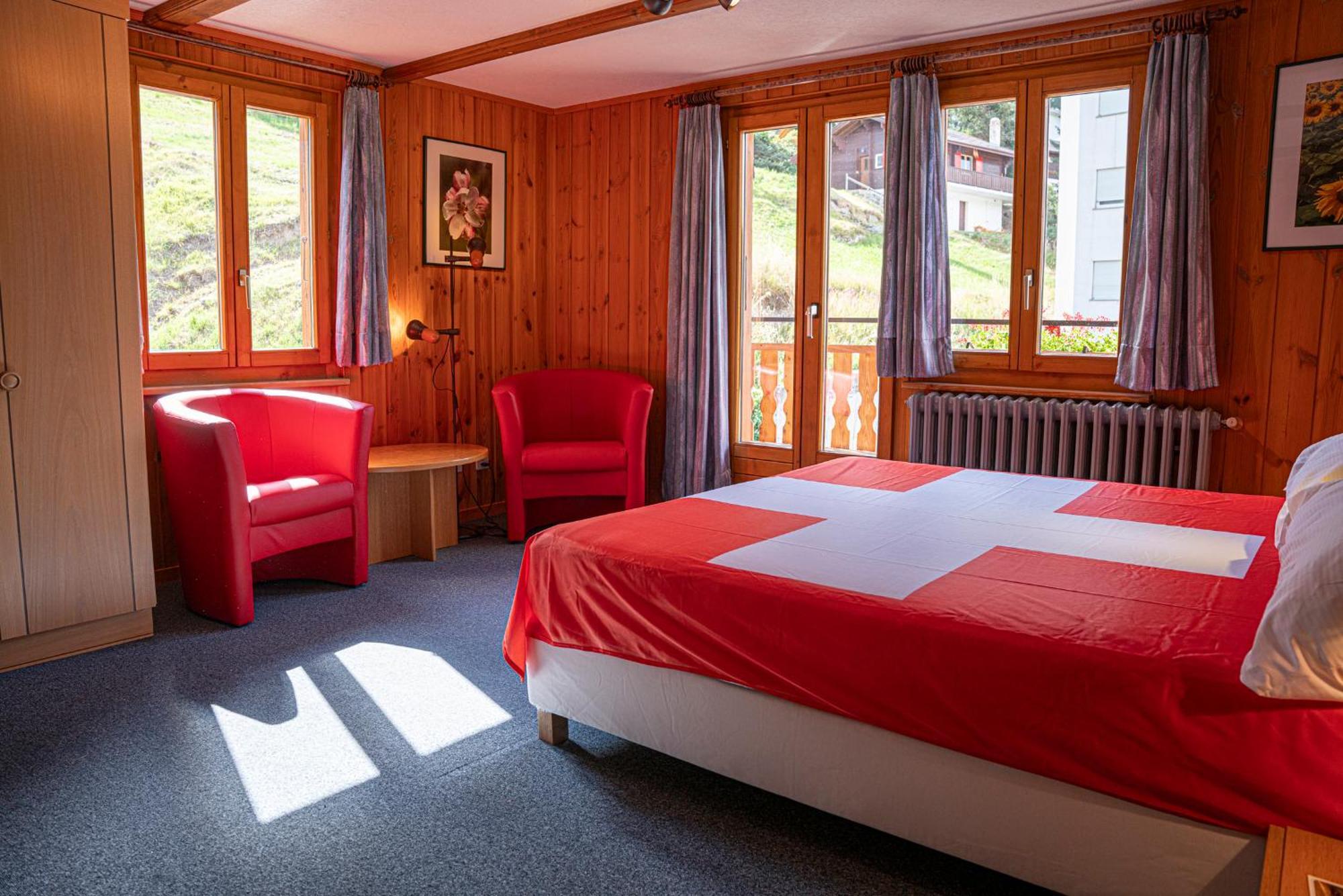 Alte Bock 2.0 Bed & Breakfast Grächen Dış mekan fotoğraf